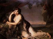 BONE, Henry Lady Hamilton as a Bacchante France oil painting artist